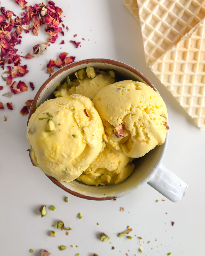 Persian Saffron Ice-cream