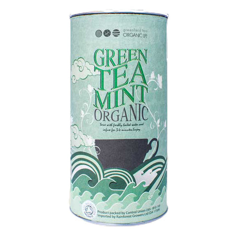 GREEN TEA WITH MINT-Organic USDA Certified